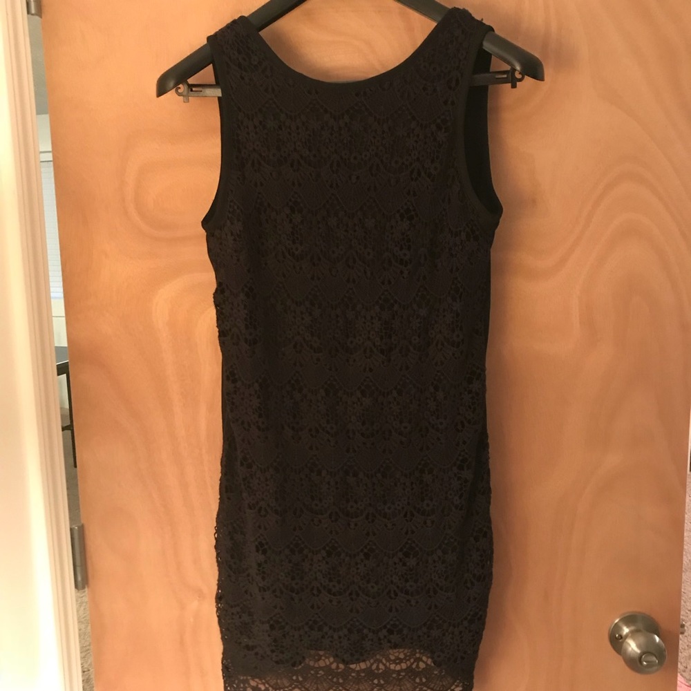 Black lace dress from forever 21!
